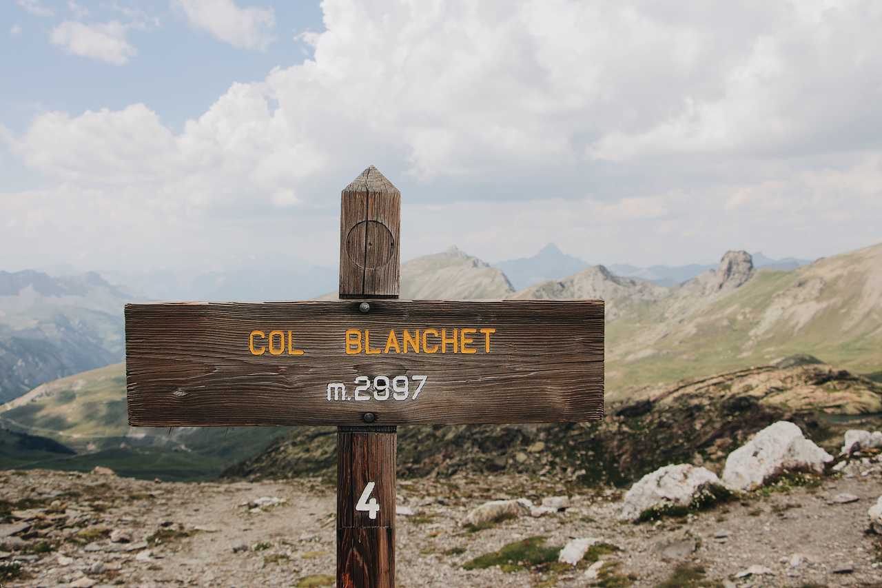 Balisage du Col Blanchet