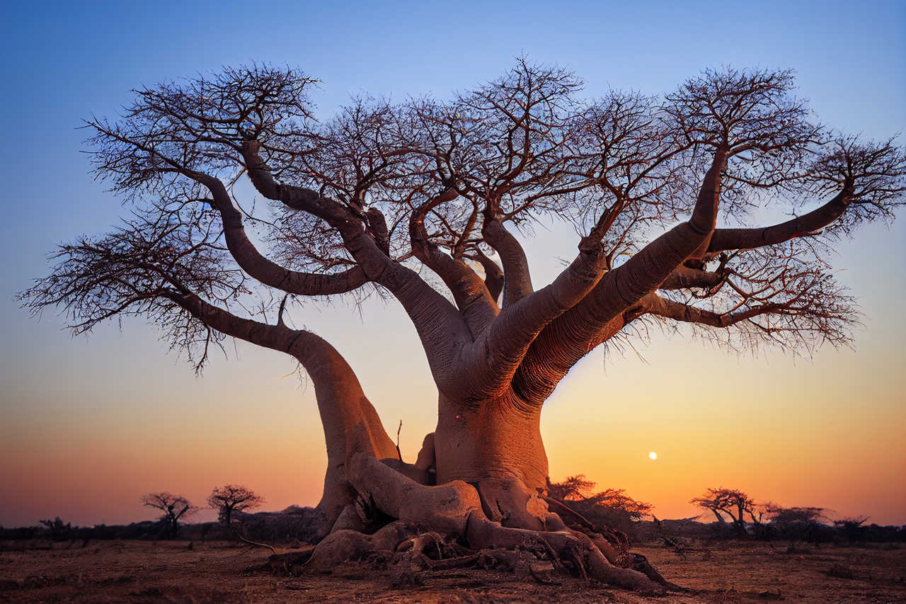 Baobab en Namibie