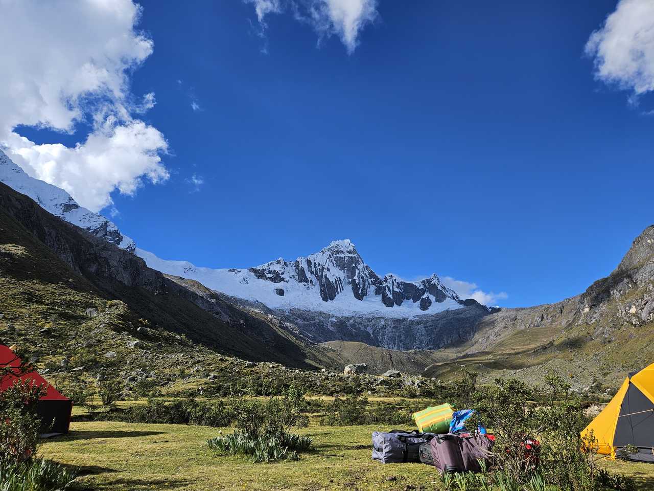 bivouac Taullipampa - cordillere blanche