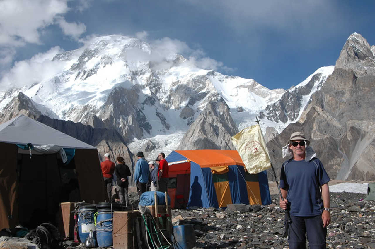 Camp au Glacier de Concordia au Pakistan