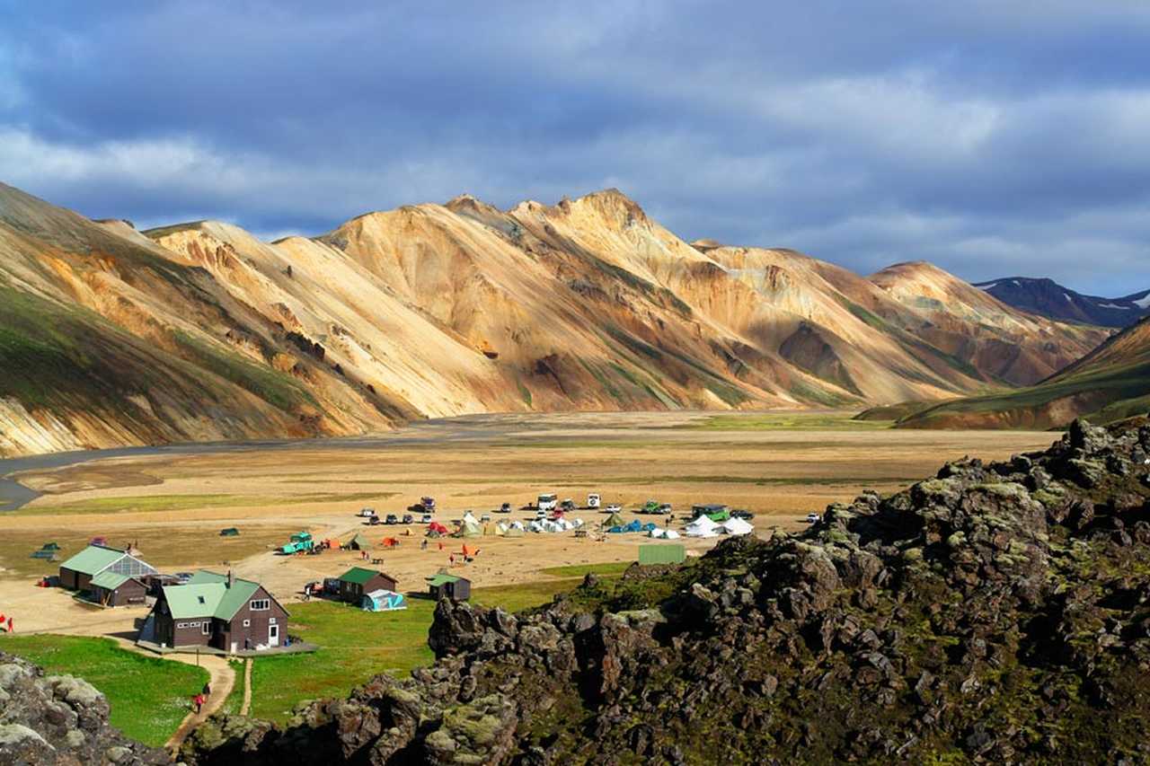 Camping à Landmannalaugar