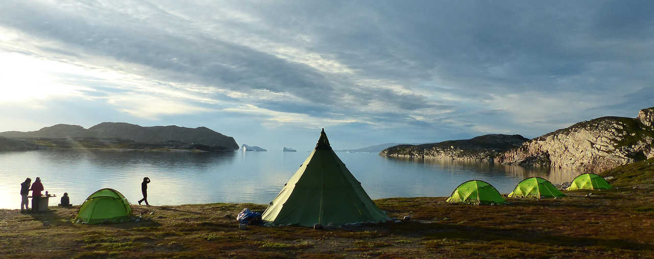 Camping été Groenland