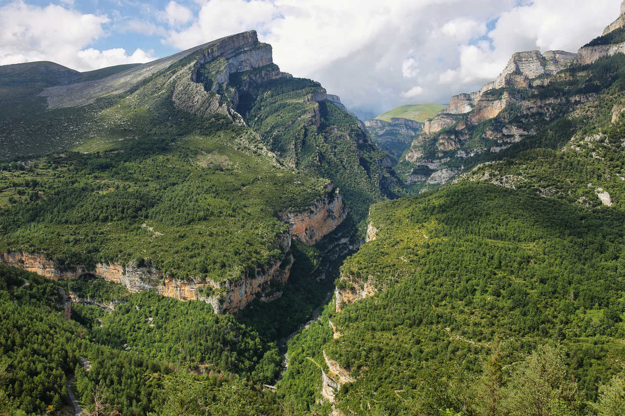 Canyon d'Ordesa dans les Pyrénées
