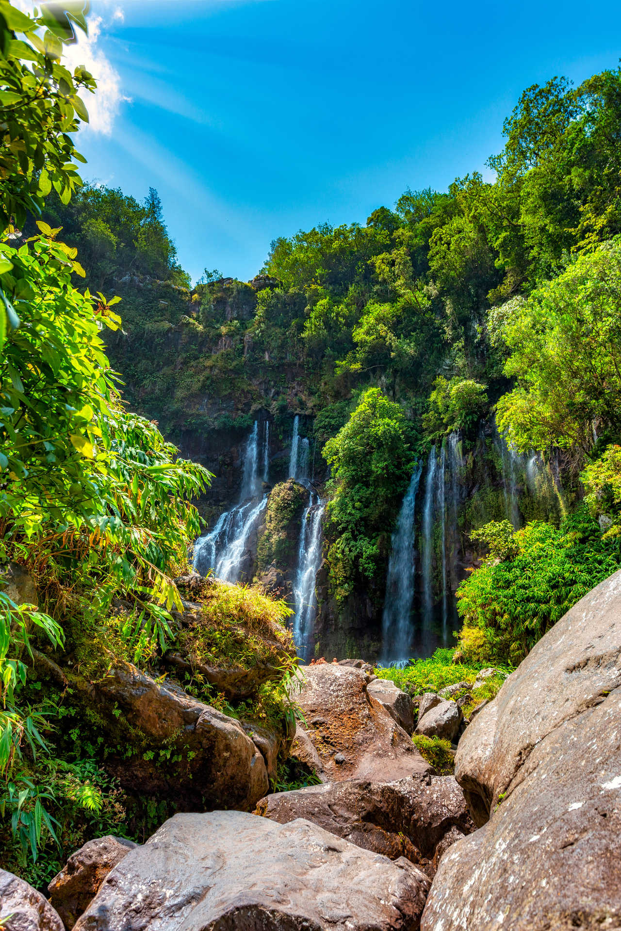 Cascade de Grand Galet, Ile de la Réunion