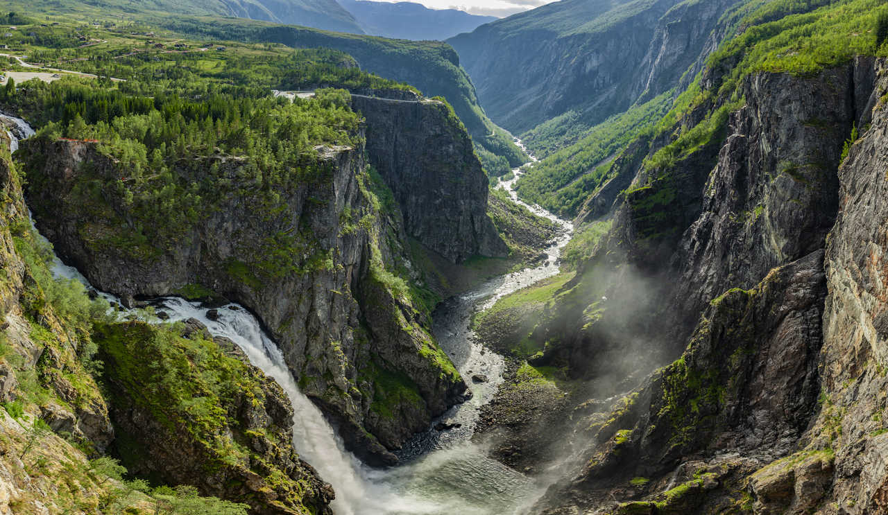 Cascade Vøringsfossen à Måbodålen Norvège