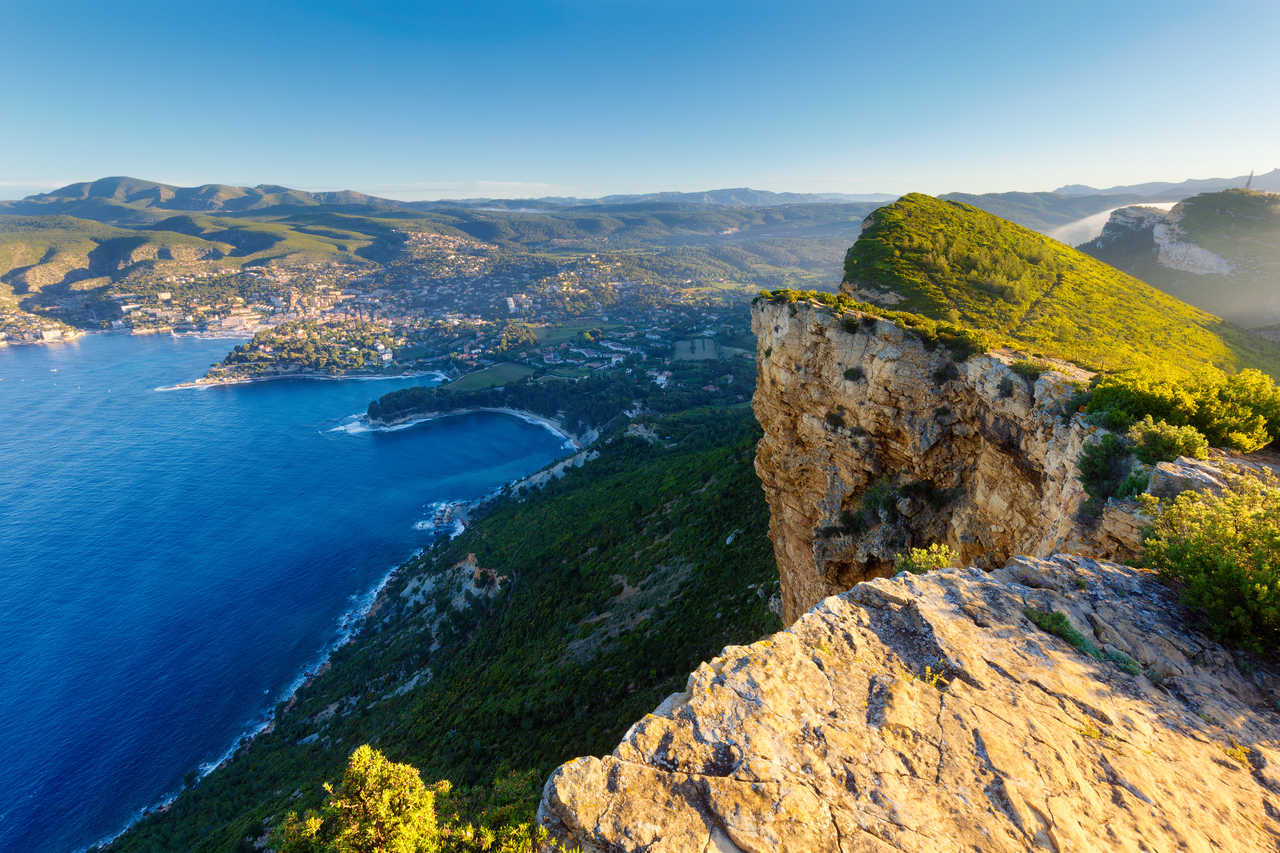 Cassis depuis le Cap Canaille