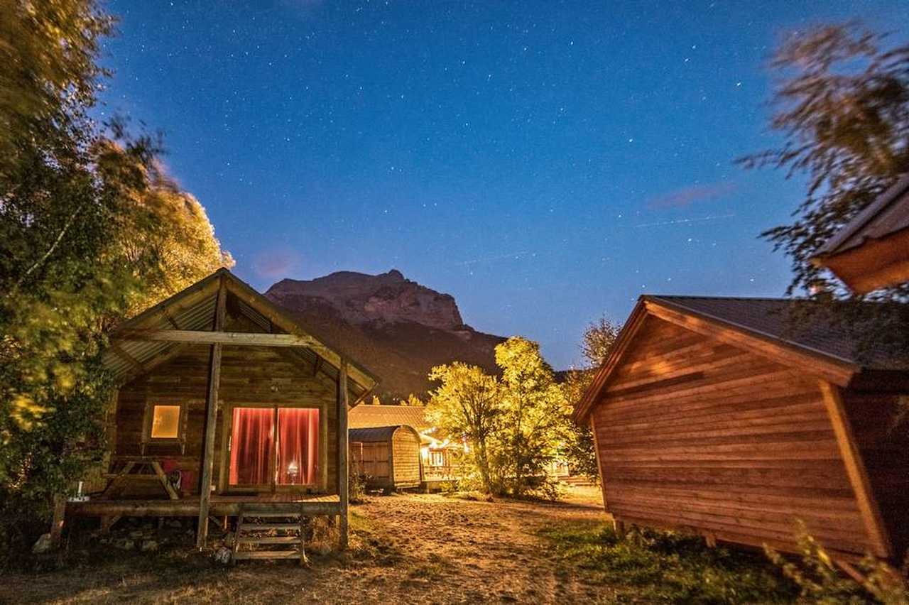 Chalet Huttopia à Vallouise, Alpes du sud