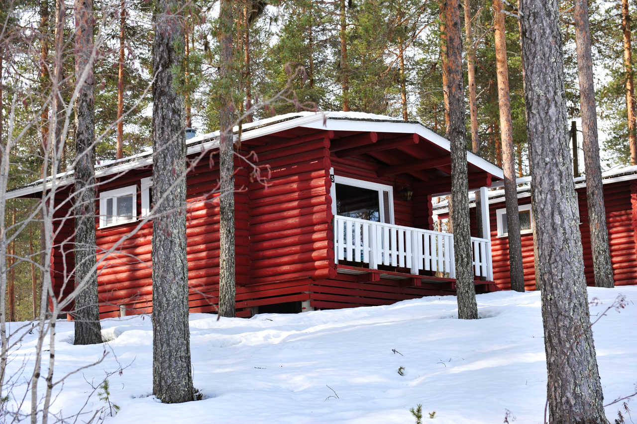 Chalets en bois en Finlande