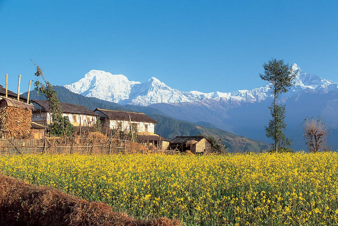 Image Vallée de Katmandou et balcons des Annapurnas