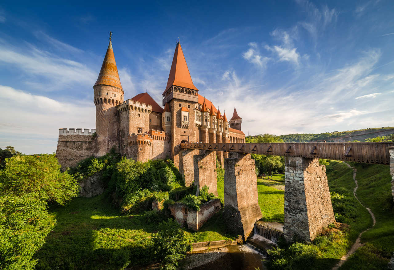Château des Corvin à Hunedoara, Roumanie