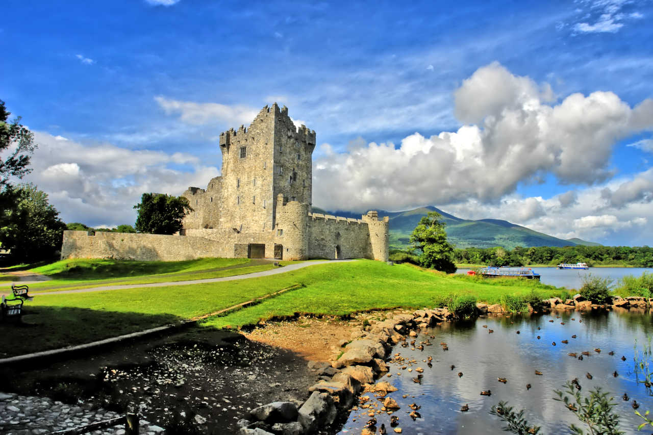 Château Ross en Irlande