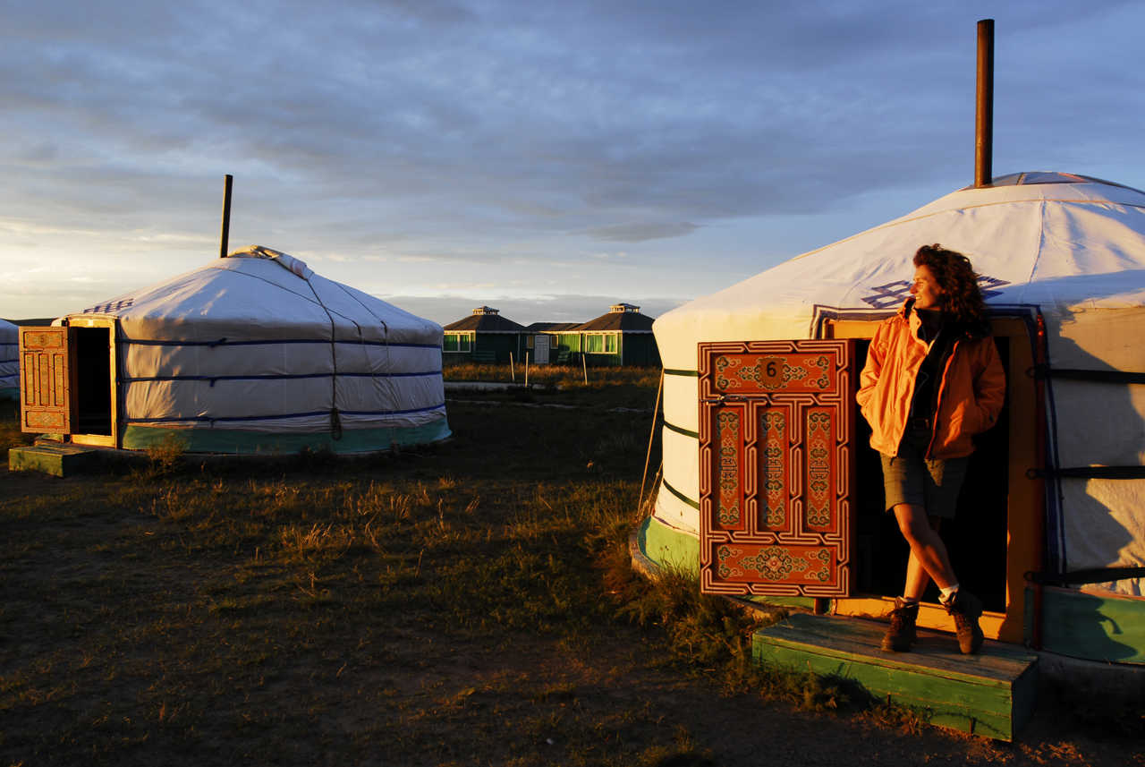 Contemplation de fin de journée en Mongolie @ S.Fautre