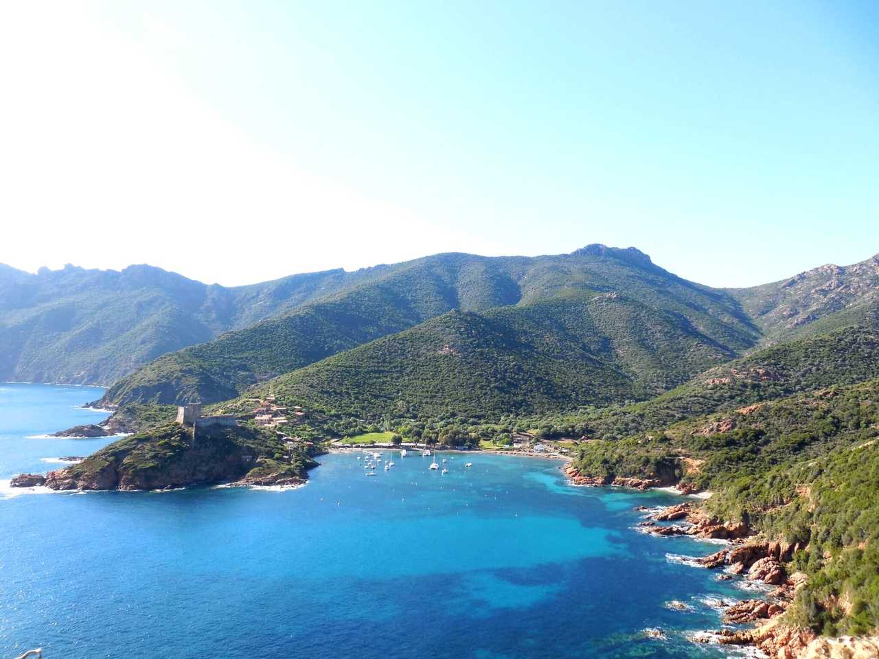 Corse, randonnée, Golfe de Porto, Golfe de Girolata