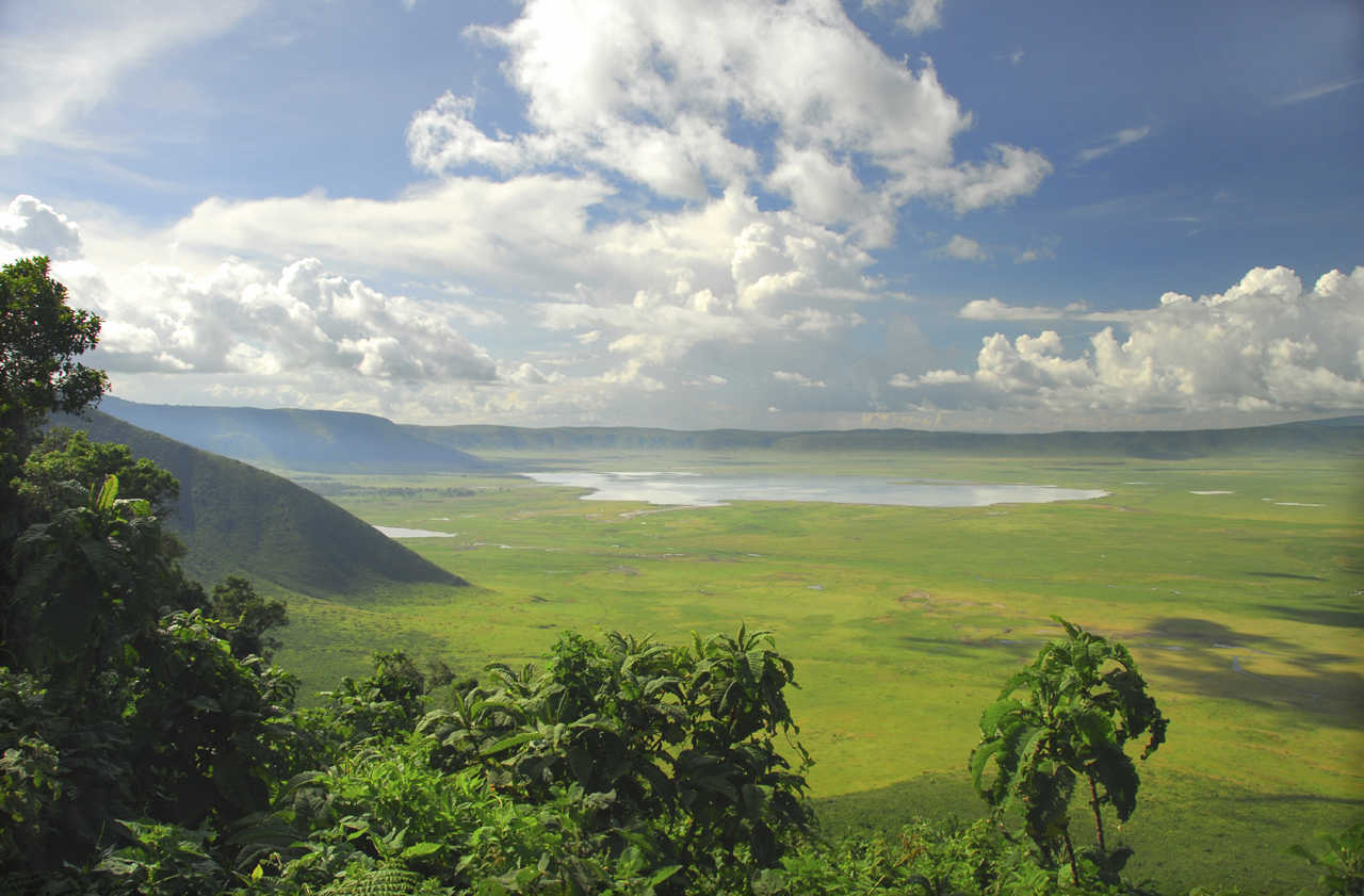 Cratère du Ngorongoro en Tanzanie