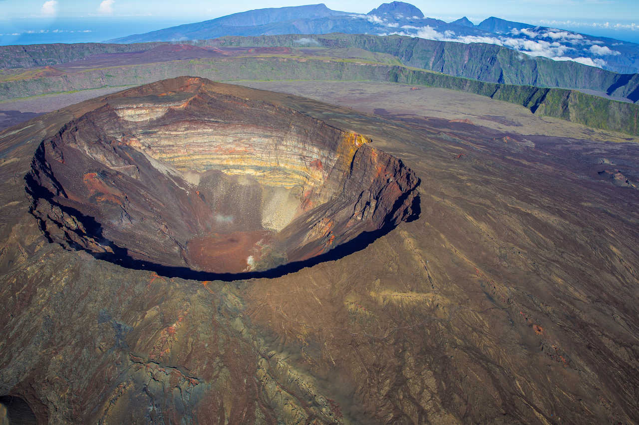 Cratère du Piton de la Fournaise, Ile de la Réunion