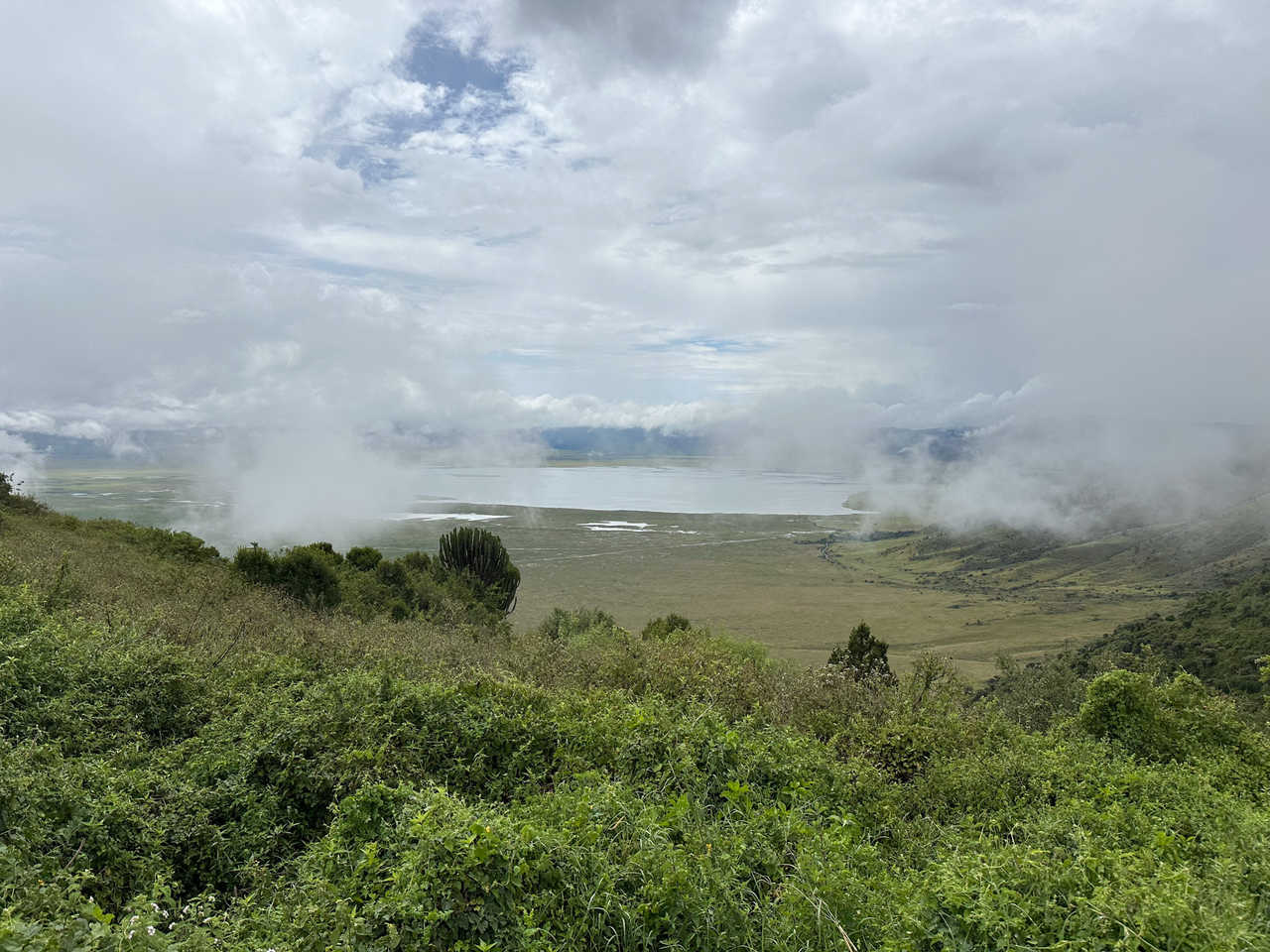 Cratère N Gorongoro en Tanzanie