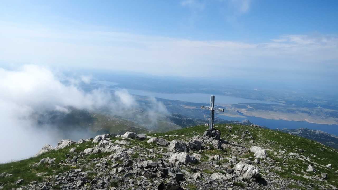 Croatie massif de Paklenica Sveto brdo
