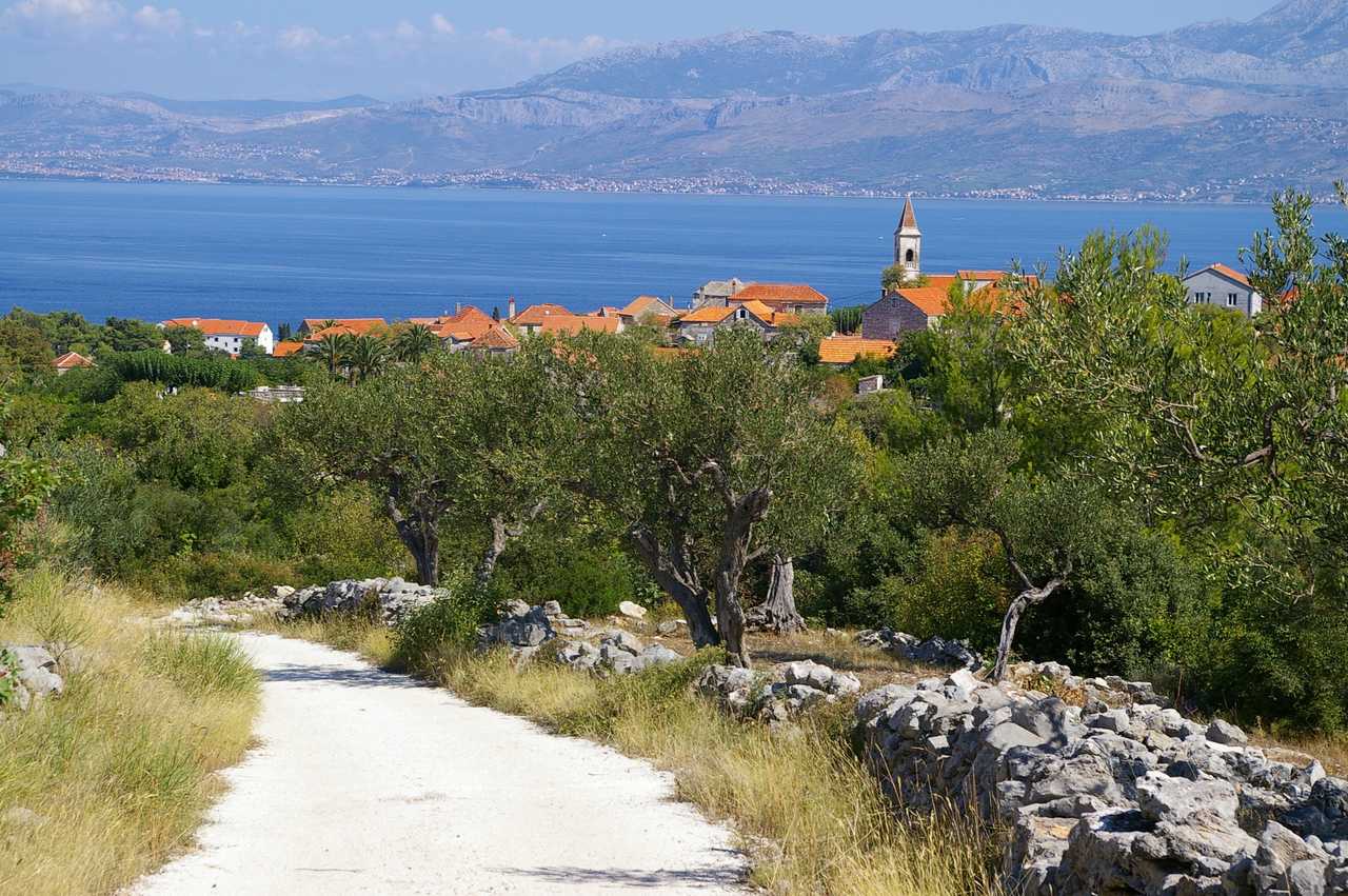 Croatie, randonnée sur l'île de Hvar vers Velo Grablje