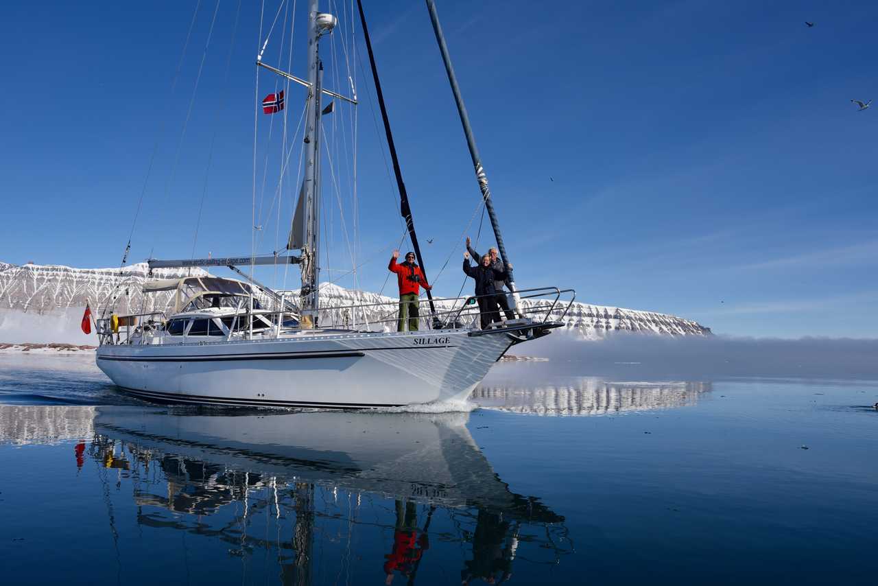 Croisière arctique depuis le voilier Le Sillage, Svalbard