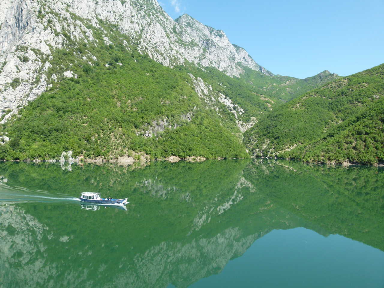 Croisière sur le Lac de Koman, Albanie