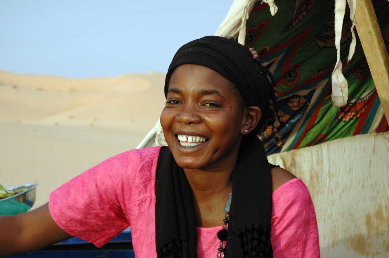 Cuisinière portrait, Mauritanie