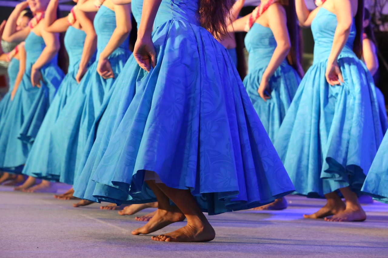 Danse traditionnelle à Hawaï