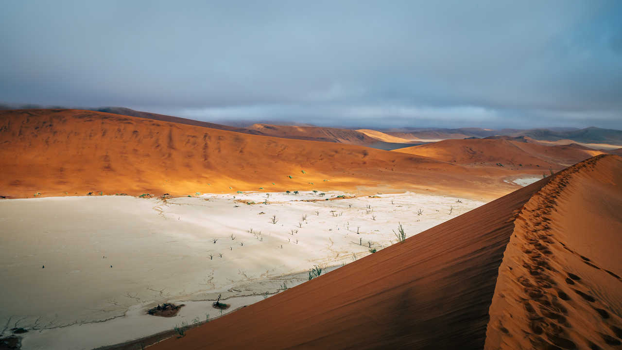 Deadvlei vu d'en haut