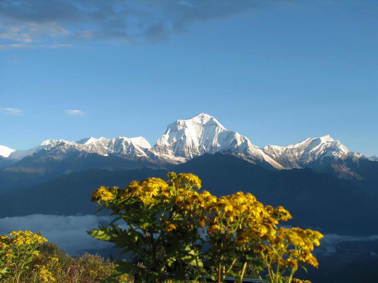 Dhaulagiri, depuis les balcons des Annapurnas