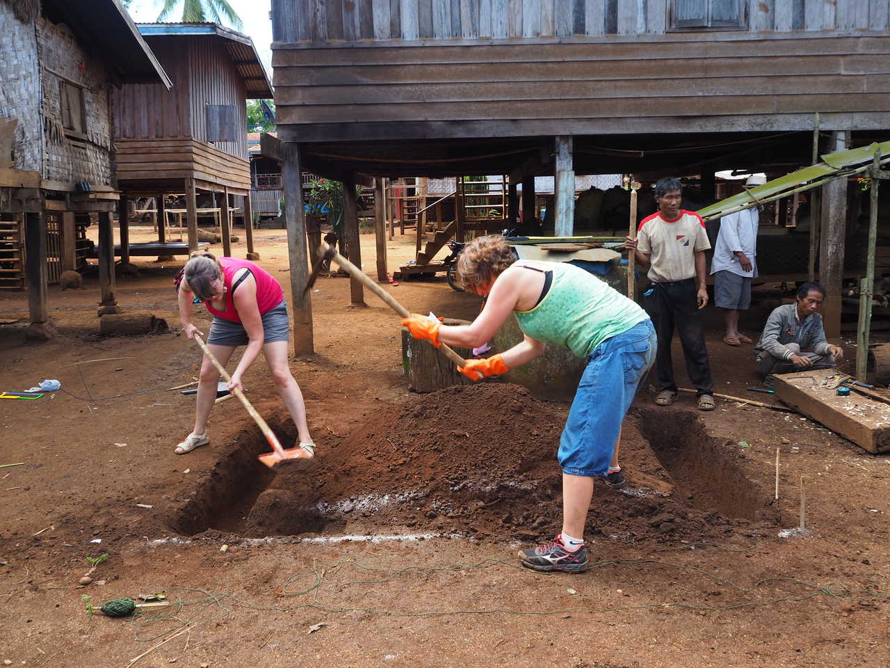 Double Sens, action solidaire, bankhanyongkheknai bolaven, vie locale, Laos