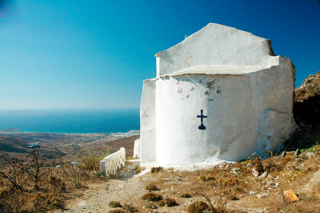 eglise blanche des Cyclades