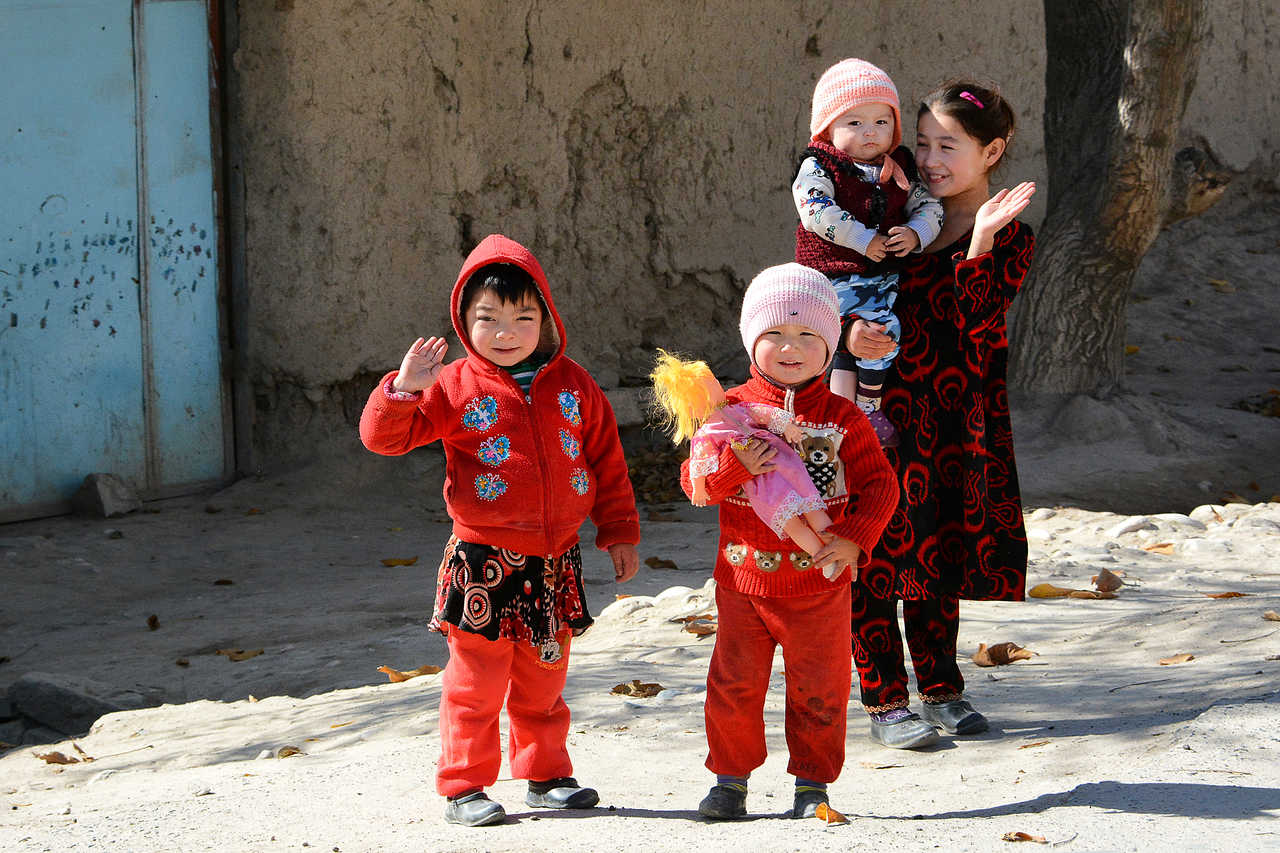enfants ouzbeks