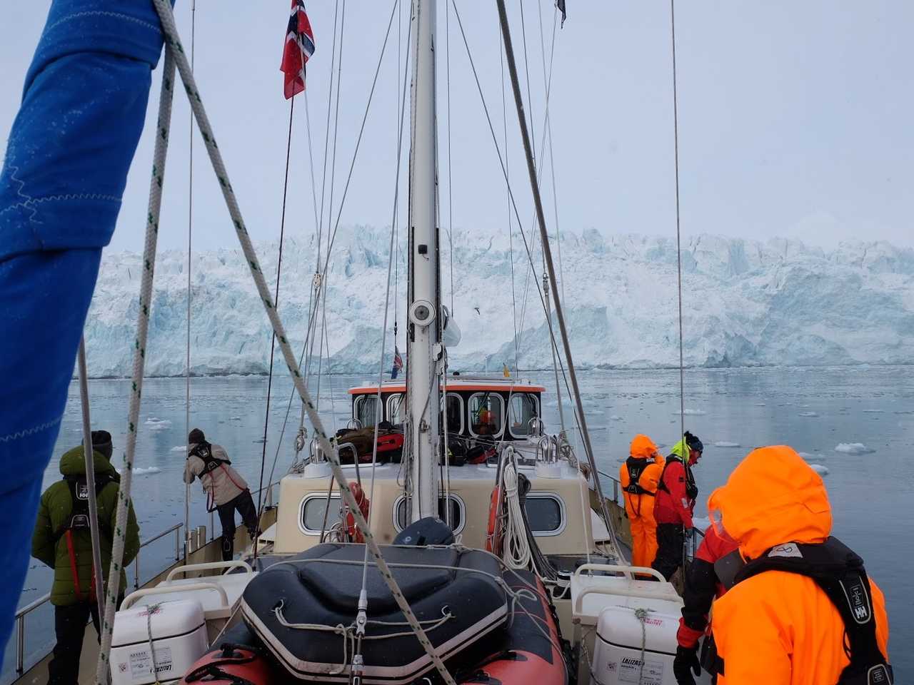 Expédition ski & voile au Spitzberg