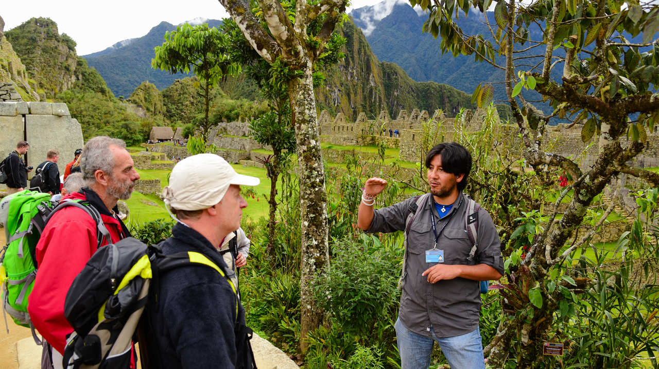 Explication du guide sur les sites incas