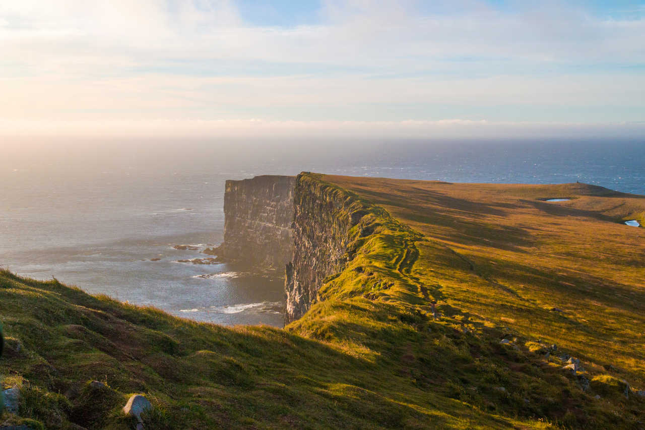 Falaises de Latrabjarg dans l'Ouest de l'Islande