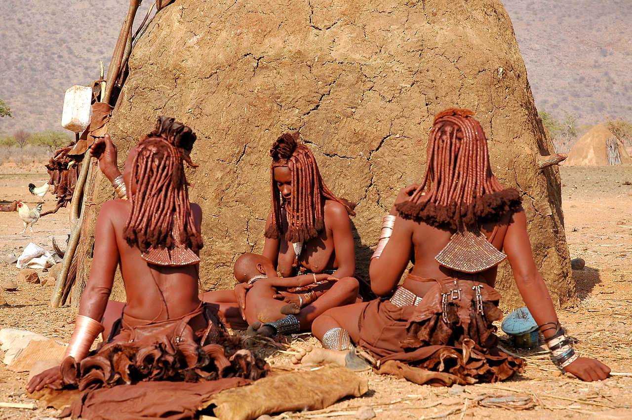 Femmes Himbas en Namibie