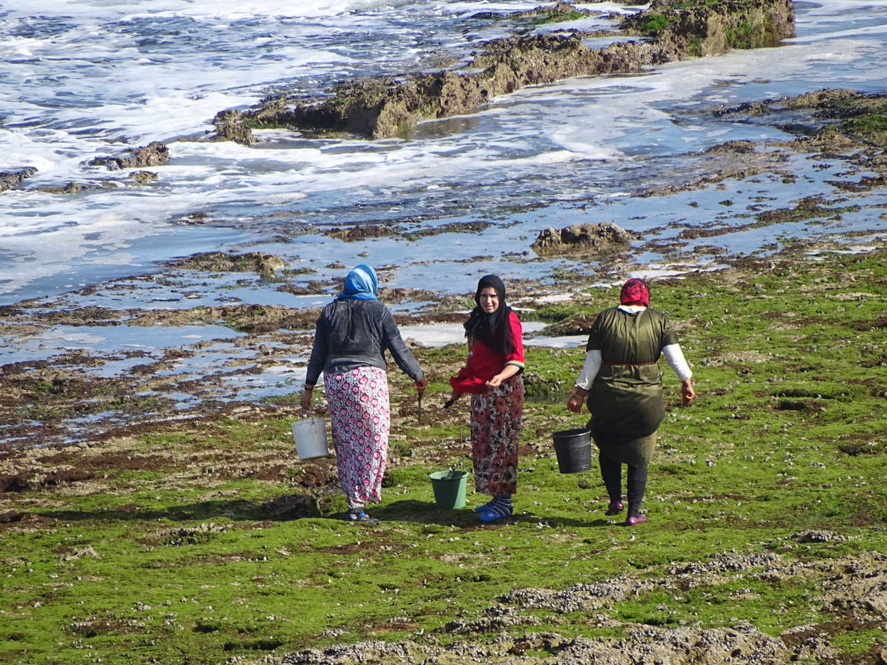 Femmes sur la côte atlantique, Maroc