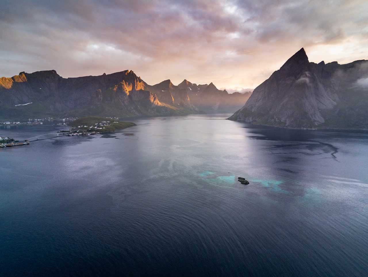 Fjords Norvège, iles Lofoten