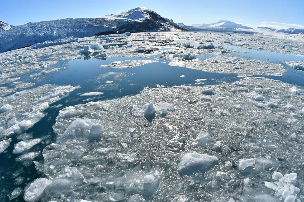 Floes au Spitzberg