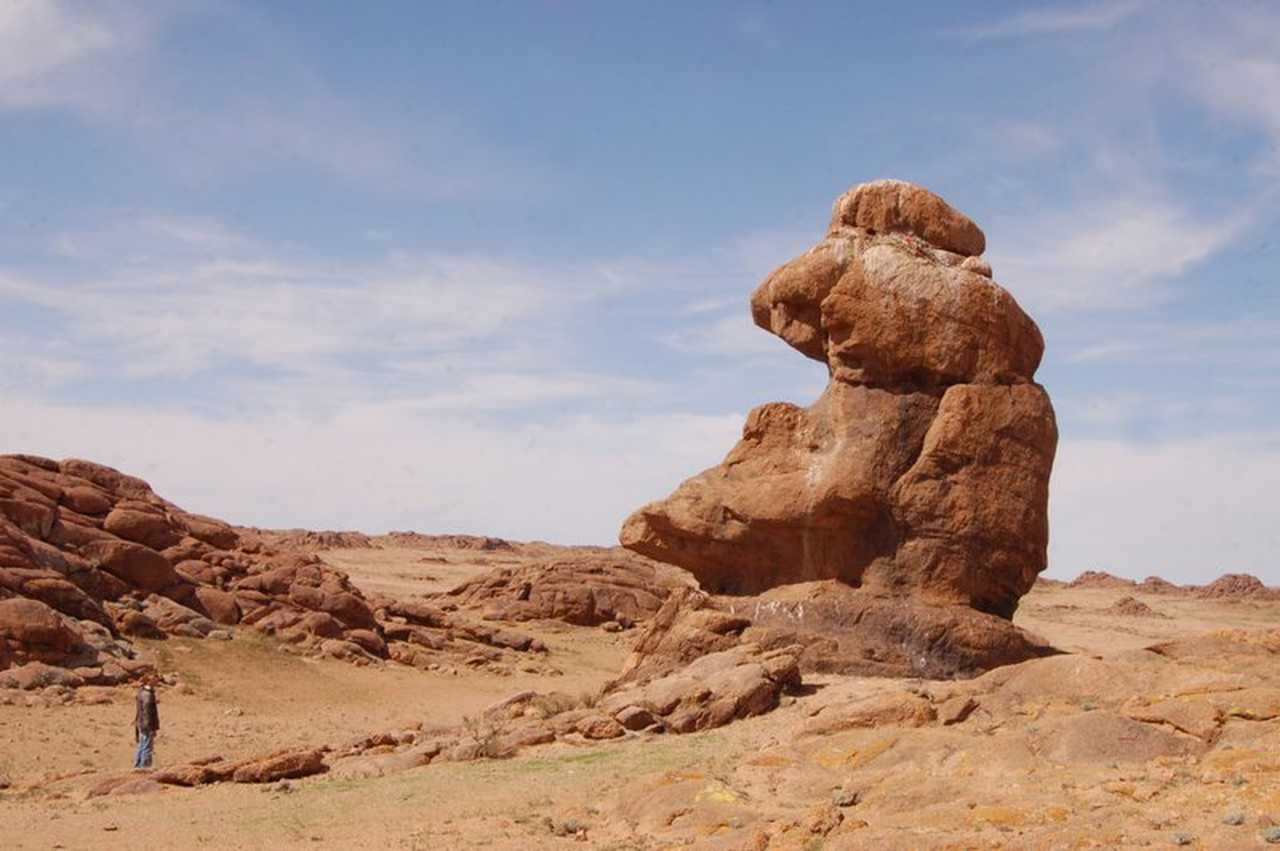 Formations rocheuses du Gobi