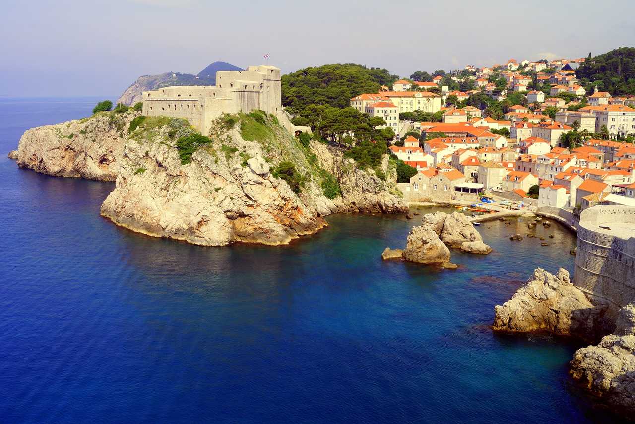 fort Lovrijenac, Dubrovnik, Croatie