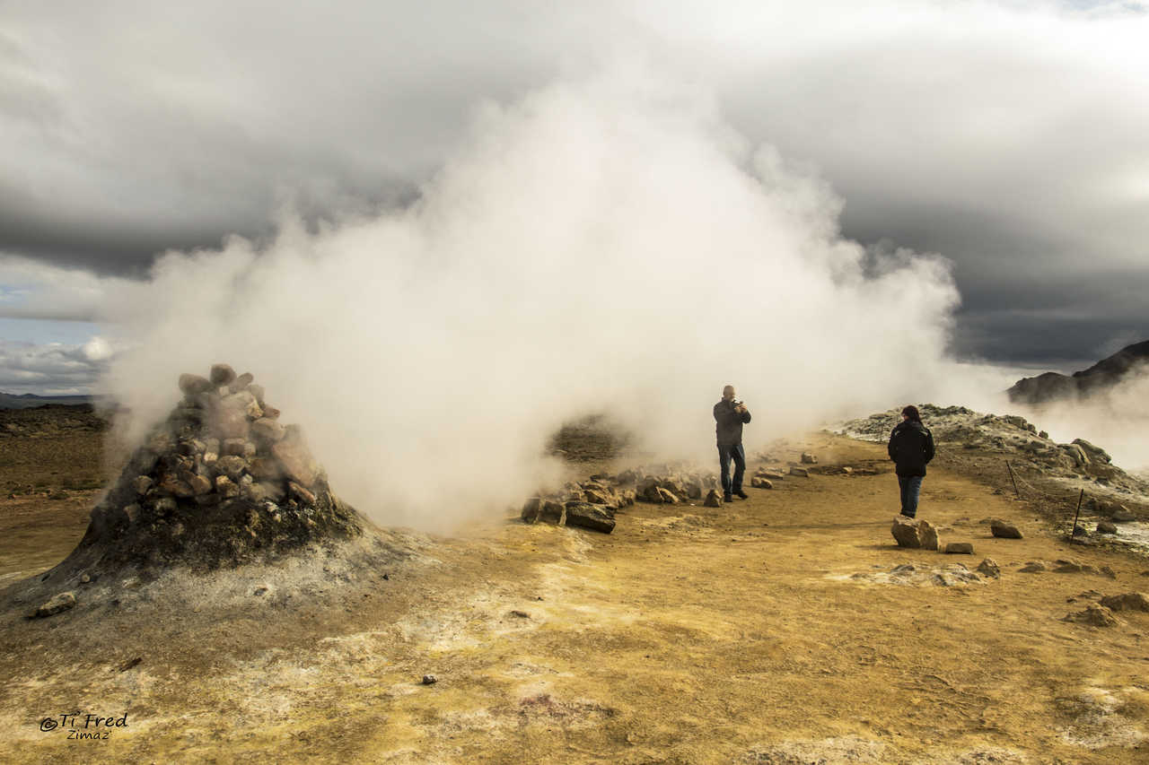 Fumerolles Hverir, Namafjall