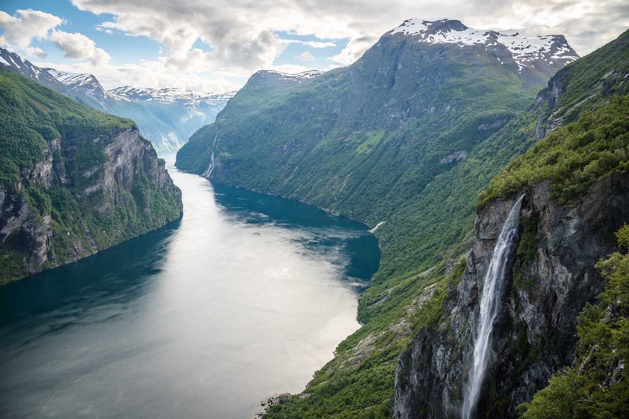 Geiranger fjord, Norvège du sud