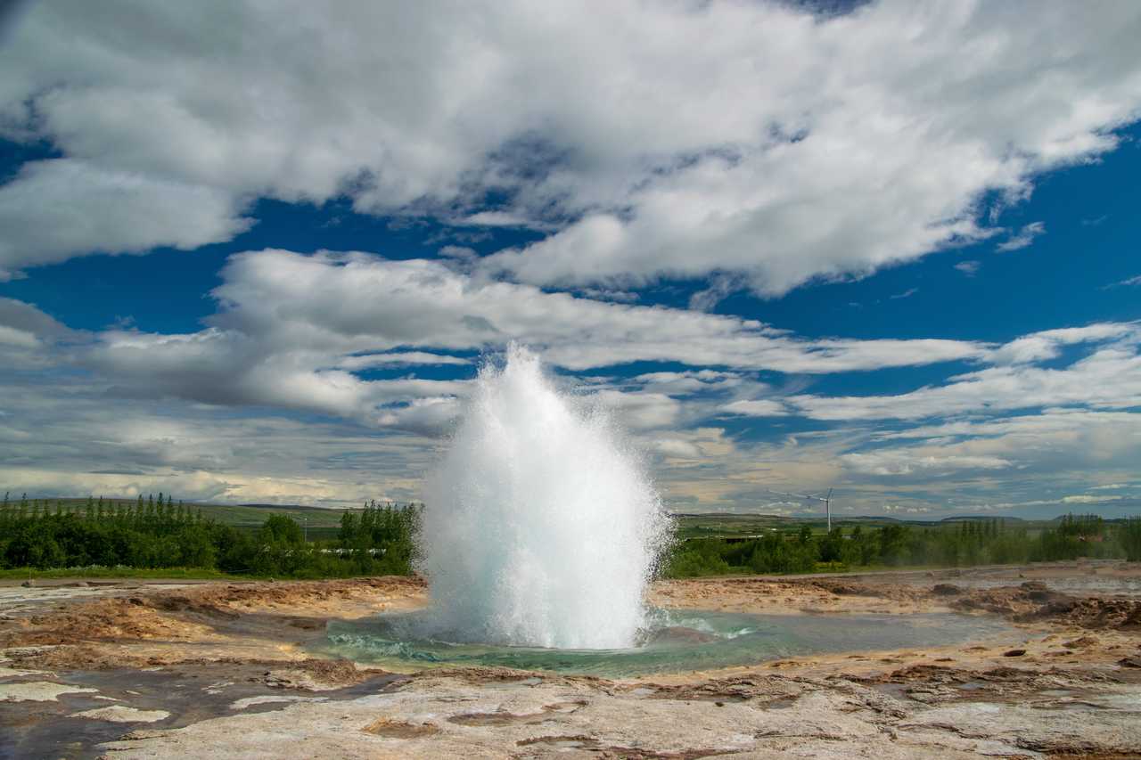 Geyser en islande