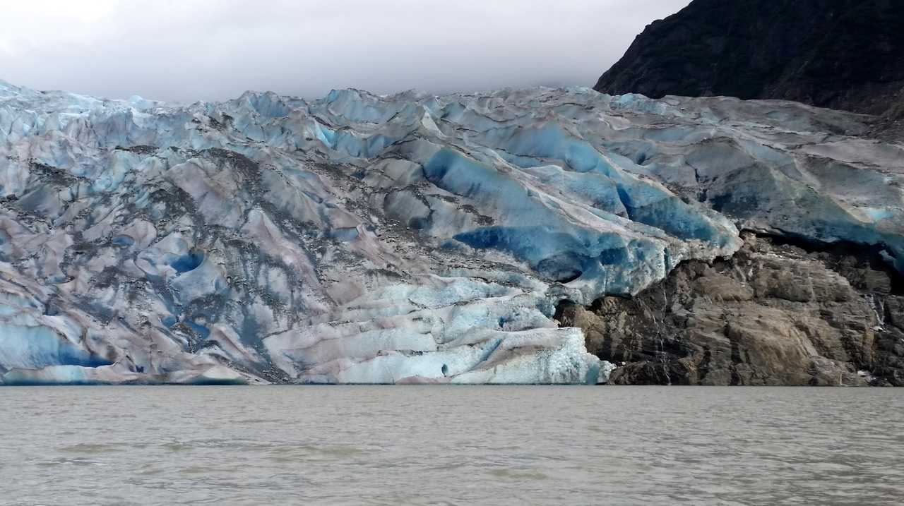 Photo d'un glacier en Alaska