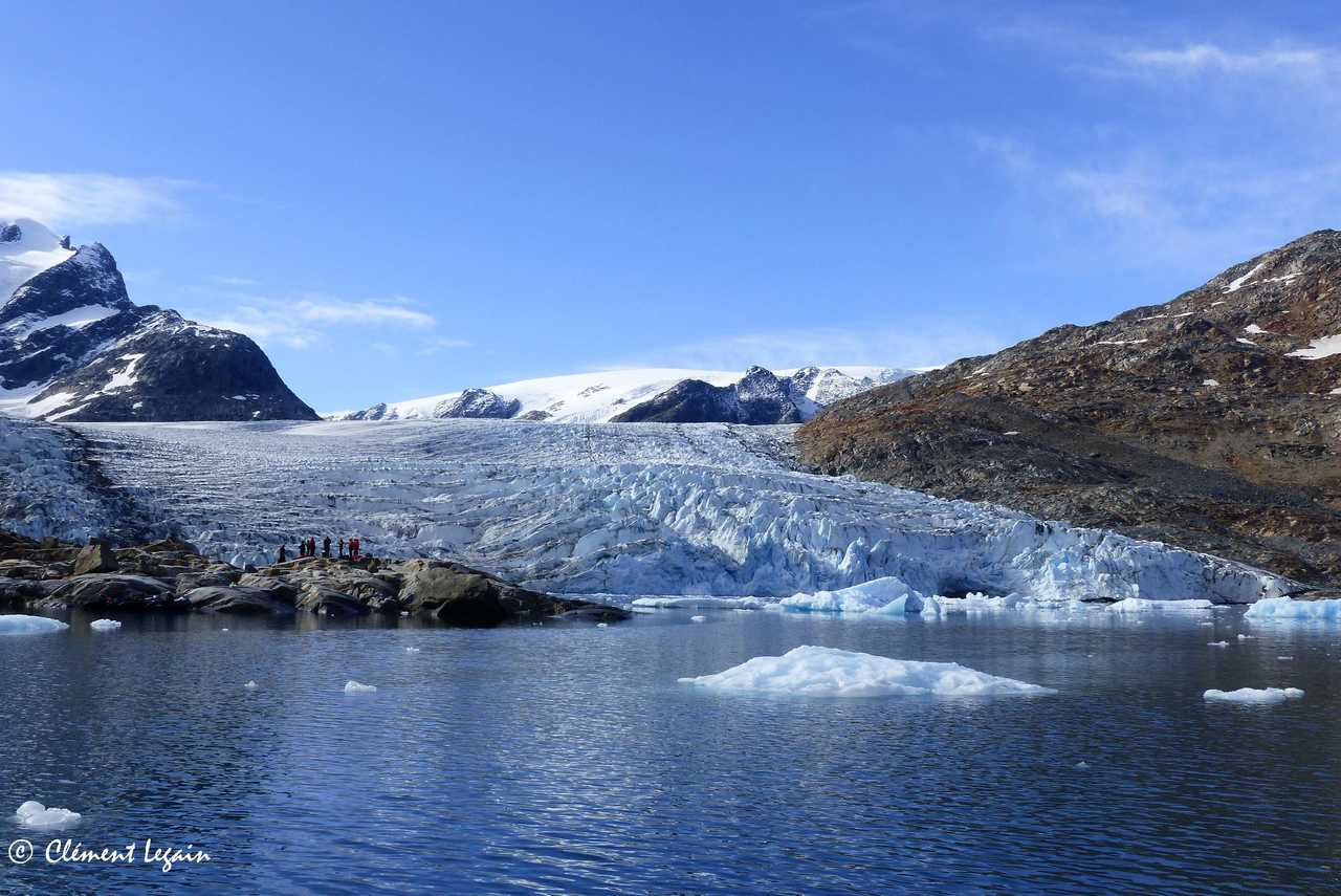 Glacier du Groenland