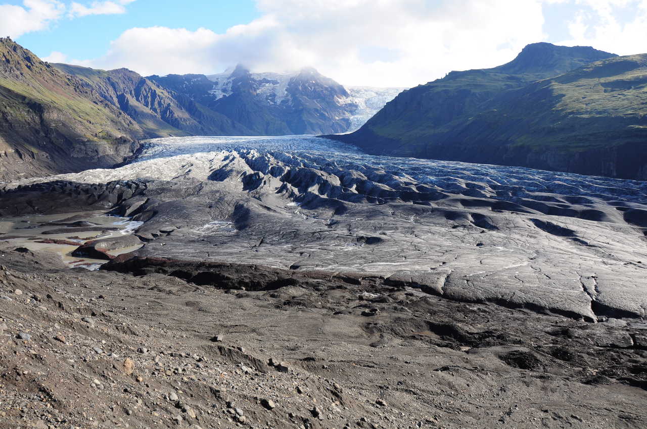 Glacier Vatnajokull en Islande