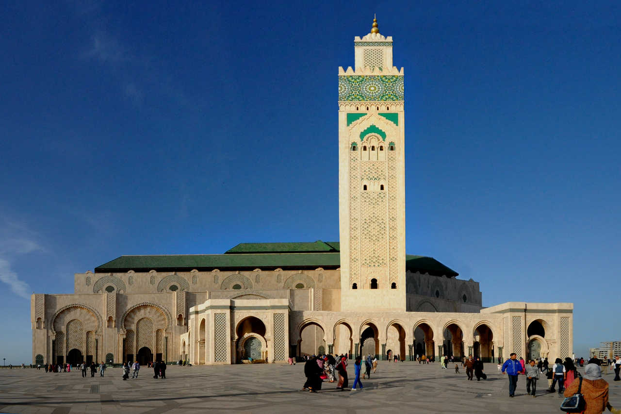Grande mosquée Hassan II, Casablanca, Maroc