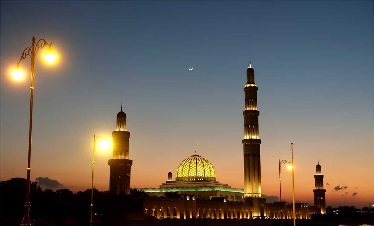 Grande Mosquée Sultan Qaboos à Mascate, Oman