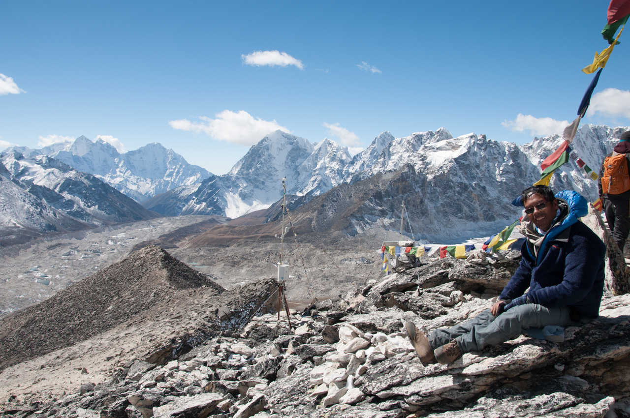 Guide de notre agence locale pendant le trekking Kala Pattar