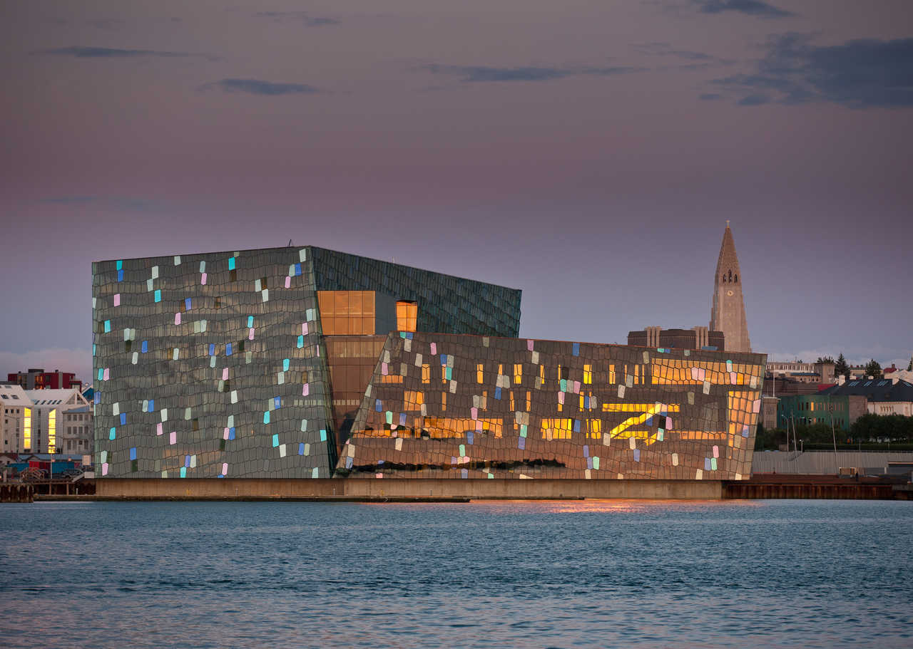 Harpa, salle de concert en Islande